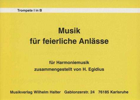 Musik für feierliche Anlässe 