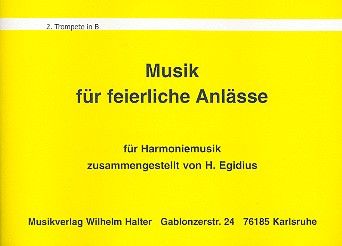 Musik für feierliche Anlässe 