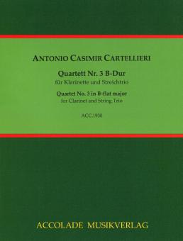 Quartett Nr. 3 B-Dur 