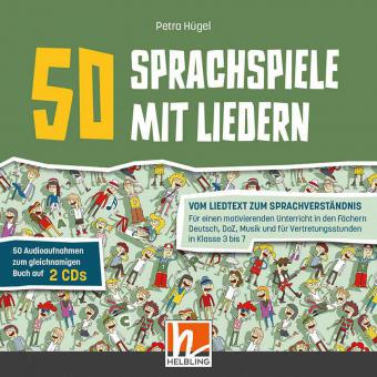 50 Sprachspiele mit Liedern - Audio-Doppel-CD 