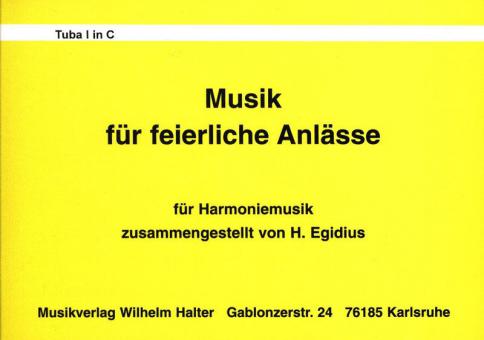 Musik für feierliche Anlässe 