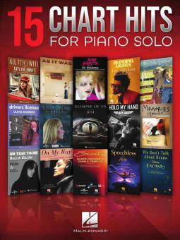 15 Chart Hits for Piano Solo 