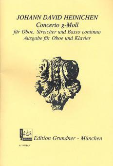 Konzert g-Moll für Oboe, Streicher 