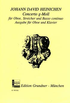 Konzert g-Moll für Oboe, Streicher 