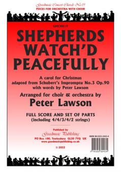Shepherds Watch'd Peacefully 
