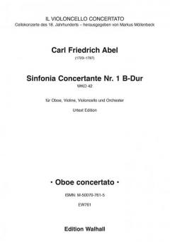 Sinfonia Concertante Nr. 1 B-Dur WKO 42 