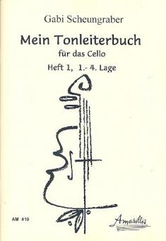 Mein Tonleiterbuch für das Cello Heft 1 