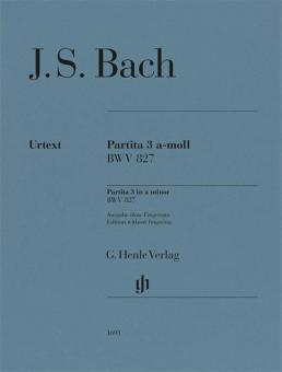 Partita 3 a-moll BWV 827 