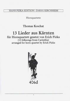 13 Lieder aus Kärnten 