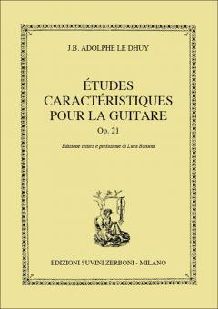 Études caractéristiques pour la guitare op. 21 