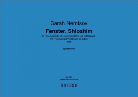 Fenster. Shloshim 
