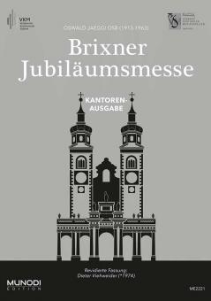 Brixner Jubiläumsmesse (Kantorenausgabe) 