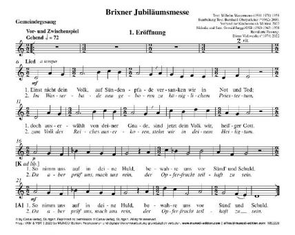 Brixner Jubiläumsmesse 