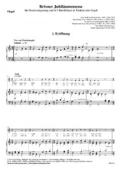 Brixner Jubiläumsmesse 