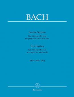 6 Suiten für Violoncello solo BWV 1007-1012 