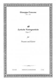 40 Lyrische Vortragsstücke op. 17 - 2. Teil 