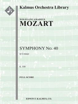 Symphony No. 40 in G Minor, K. 550 