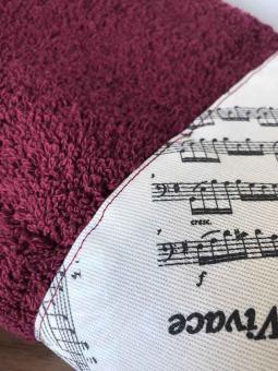 Handtuch bordeaux Opera (klein) 