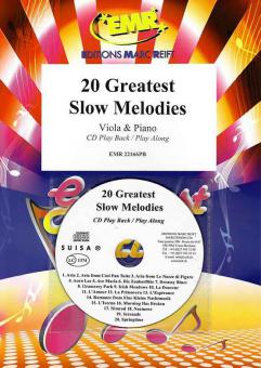 20 Greatest Slow Melodies Standard