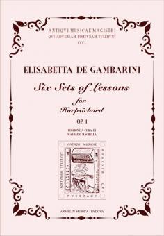 6 sets of lessons op. 1 