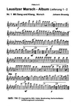Lausitzer-Marsch-Album 1-2 