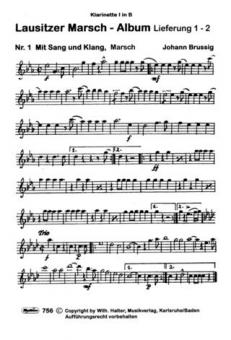 Lausitzer-Marsch-Album 1-2 