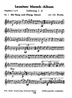 Lausitzer-Marsch-Album 1-2 