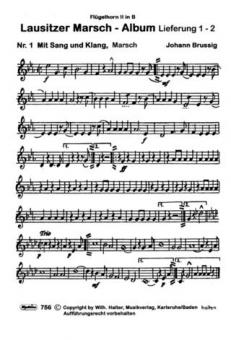 Lausitzer-Marsch-Album 1-2 