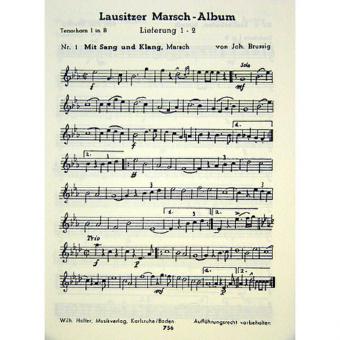 Lausitzer-Marsch-Album 1-2 