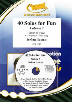40 Solos for Fun Vol. 3 Standard