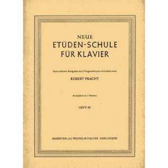 Neue Etüdenschule für Klavier 4 