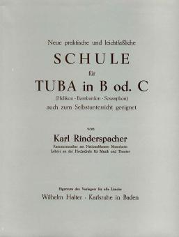 Schule für Tuba in B oder C 