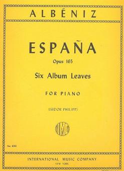 Espana (Six Album Leaves), Op. 165 