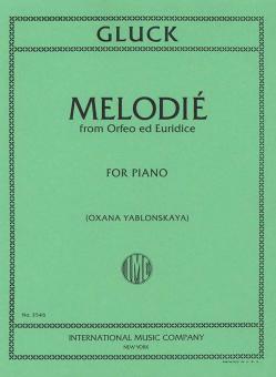 Melodie from Orfeo ed Euridice 