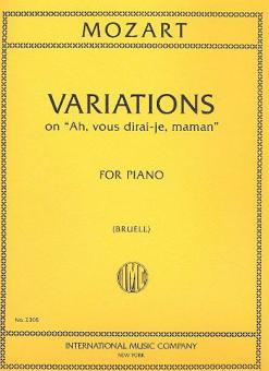 Variations on Ah, vous dirai-je, maman 