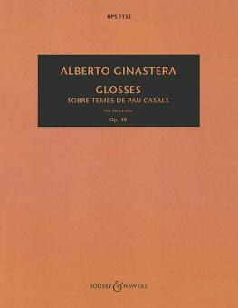 Glosses op. 48 