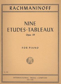 9 Etudes-Tableaux, Op. 39 