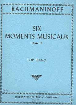6 Moments Musicaux, Op. 16 