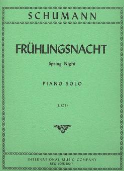 Frühlingsnacht op. 39/12 