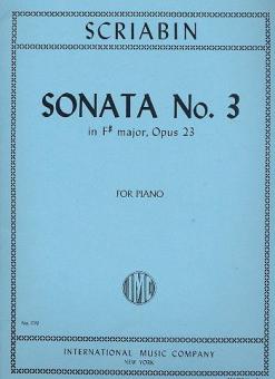 Sonata No. 3 in F sharp Minor, Op. 23 