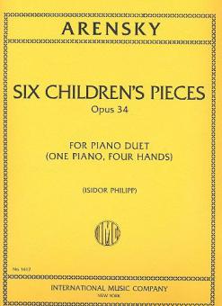 Six Children's Pieces Op. 34 
