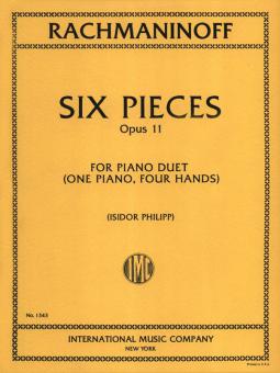 6 Original Pieces, Op. 11 