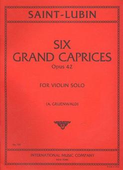 6 Grand Caprices, Op. 42 