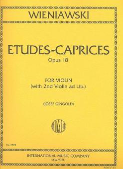 6 Etudes-Caprices Op. 18 