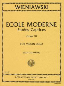Ecole Moderne op. 10 
