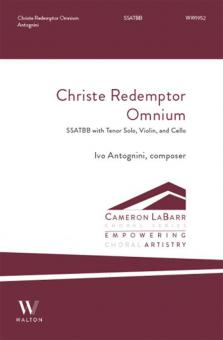 Christe, Redemptor Omnium 