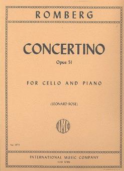 Concertino in D minor, Op. 51 