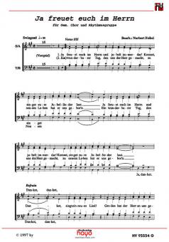 Ja freuet euch im Herrn Download