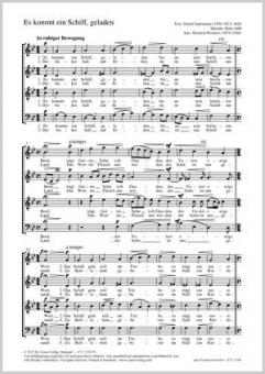 Es kommt ein Schiff, geladen Standard