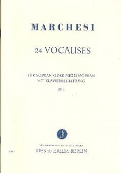 24 Vocalises Op. 2 